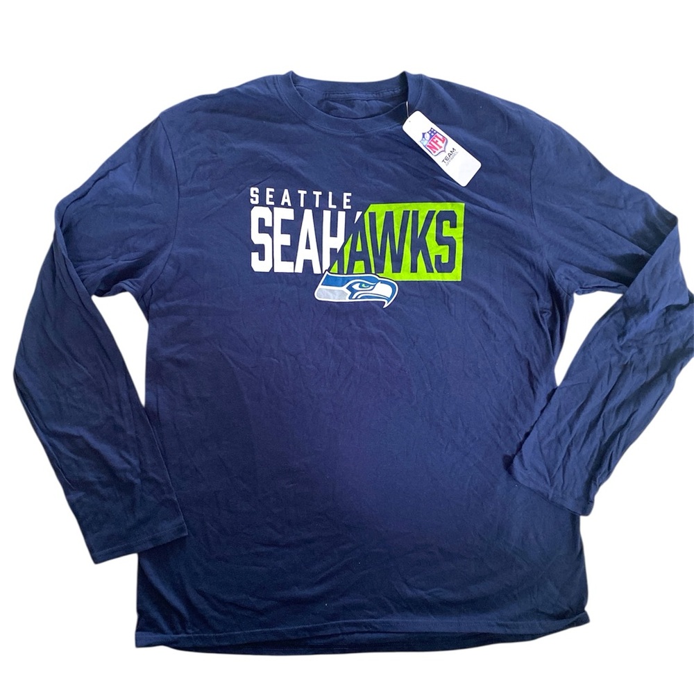 NFL NWT Seattle Seahawks Mens size XL Long Sleeve Shirt